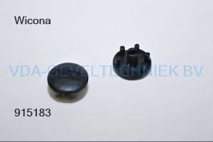 Wicona Scharnier Afdekkapje Zwart