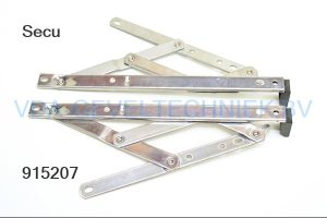 Securistyle Imperial RVS uitzetschaar 260 x 18 mm Links + rechts Set