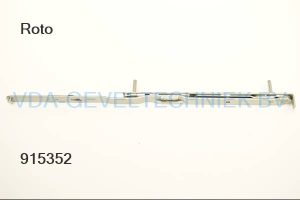 Roto Schaar Axerarm Royal Kunststof Nr.07 NT Gr.450 rechts 801-1400 	24/13/7-4,Deceuninck Zendow,Gealan 3000,Gealan 7000,KBE 70 AD,Plus Plan Plus Tec,Rehau 799 Brillant Design (S730),Roplasto 4K