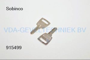 SOBINCO SLEUTEL TBV CHRONO KRUK NUMMER A37 (greep) (klink) (hendel)