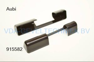 Aubi Siegenia LK005-L afdekkap (Abdeckkappe) bovenscharnier links zwart