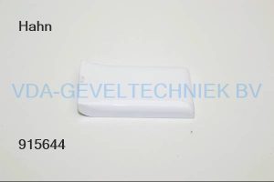 Hahn Scharnier Afdekkap wit 9016  82 x 48 mm