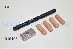 Gu gereedschapset om sluitnok te verplaatsen