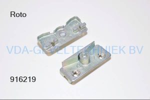 Roto NX-P foutdraaiblokkering (feldbedienungsperre) kozijndeel Schuco Corona CT170 / S182