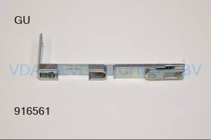 Gu Euronut kantschuif met hoek onder met kiepdeel  7/8x4 (Kantenriegel)  6-22978-00-0-1