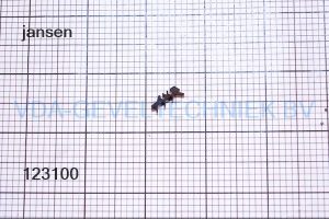 Jansen rubberdichting 455.528 (prijs per meter, minimale afname 10 meter)