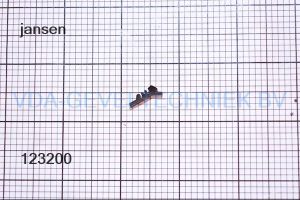 Jansen rubberdichting 455.529 (prijs per meter, minimale afname 10 meter)