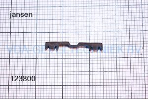 Jansen dichting rubber 455.513(prijs per meter, minimale afname 10 meter)