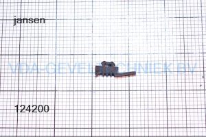 Jansen dichting  rubber 455.506 (prijs per meter, minimale afname 10 meter)