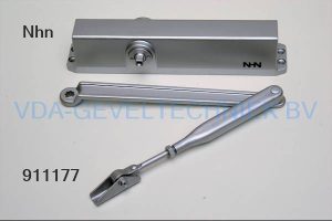 NHN Deurdranger incl. schaararm. Zilver/EV1 Type NO.85V-DA EN 3-6