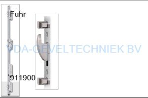 Fuhr  SysteQ meerpuntssluiting 855 Doorn 35/92/U24 x 1770MM / type11 2x haak 4x pen HoH Boven 730 Onder 785 MM Sleutelbediend