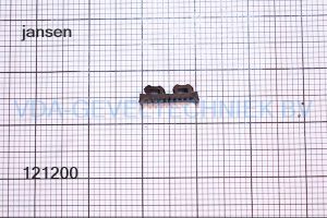 Jansen middendichting 455.503 rubber (prijs per meter, minimale afname 10 meter)