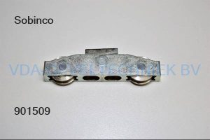 Sobinco alu schuifpui loopwiel 100KG 6602-30 M5