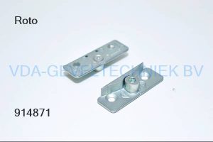 Roto foutdraaiblokkering (niveauschaltsperre) kozijndeel Beslagas 18 MM 821200057100 (feldbedienungsperre)