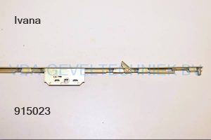 HABO Ivana raamespagnolet 100S Drn33 H=330 V16 L=1800mm 3 x vogelbek 185 / 965 / 1465 mm