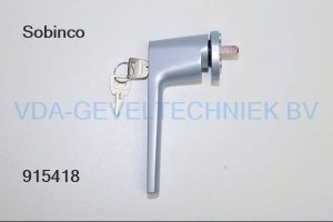 Sobinco Edge kruk dk 30000-673-CYL zilver CHRONO STIFT 7 MM MET SLEUTEL A39