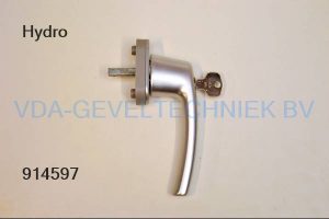 Hydro Roto raamkruk/raamgreep EV1 afsluitbaar H.o.H. 43MM stift 7x30