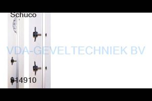 Schuco Hefslot Drn 20 / 7 / U22 x 13 x 2000 mm 4 puntsluiting 7 x klemstuk 1 x vrijgeefpal