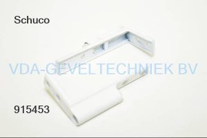 Schuco Onderscharnier vleugeldeel Wit Ral9016 Links Rechts Corona Serie Kunststof