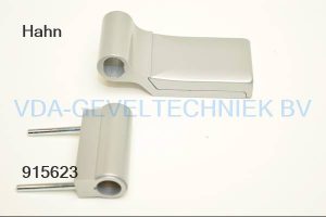 Dr Hahn 2-delig scharnier KT-B6R FIX P60490F68 ZILVER 003 SKG AD - 6.8