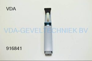 BlauGelb deurvastzetter/deurstopper Turfeststeller 200 x 32 mm slag 60 mm zilver