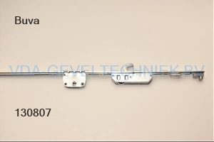 Buva Winkhaus raamespagnolet 100-V20/Drn 330 / K330-1290 mm Links 2x haak A=205 B= 885 mm