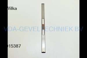Wilka verlengde Renovatie sluitplaat 24 x 6 x 380 mm zonder montagegaten . rechts en links bruikbaar