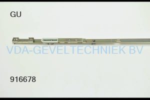 GU Stolpsluiting met kiepdeel  FFH 1101-1350 1 x sluitplaat G-22163-00-0-1