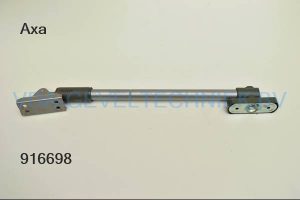 Axa telescopische raamuitzetter grijs 310 mm