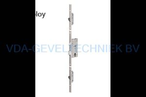 AssaAbloy Meerpuntssluiting EL566-100560 Solenoid Electronisch slot Drn 60 / 72 / 9 / U24 x 1760 mm RVS 2 x Haak HoH boven 700 onder 790 mm