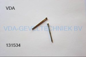 Spijkers/draadnagel verlorenkop t.b.v. tochtstrip 1.6x25mm gegalvaniseerd