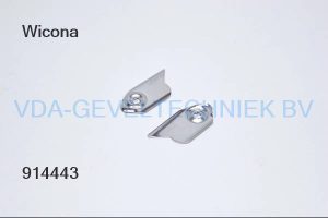 Hydro Wicona afdekkapje Ijzer 4050150