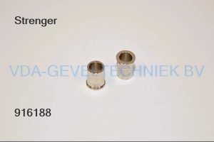 Strenger Stanggeleidingsbus 10 mm inwendig 20 x 14 mm