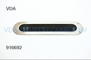 Intersteel Brievenbus Set Ovaal Binnen en buiten plaat RVS