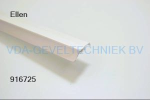 Ellen Voordeur dorpeltochtstrip Creme / Grijs L= 1000 mm