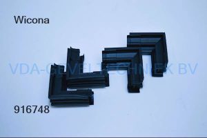 Wicona Hydro Hoekrubber  Profiel voor Rubberdichting 1110  4 stuks